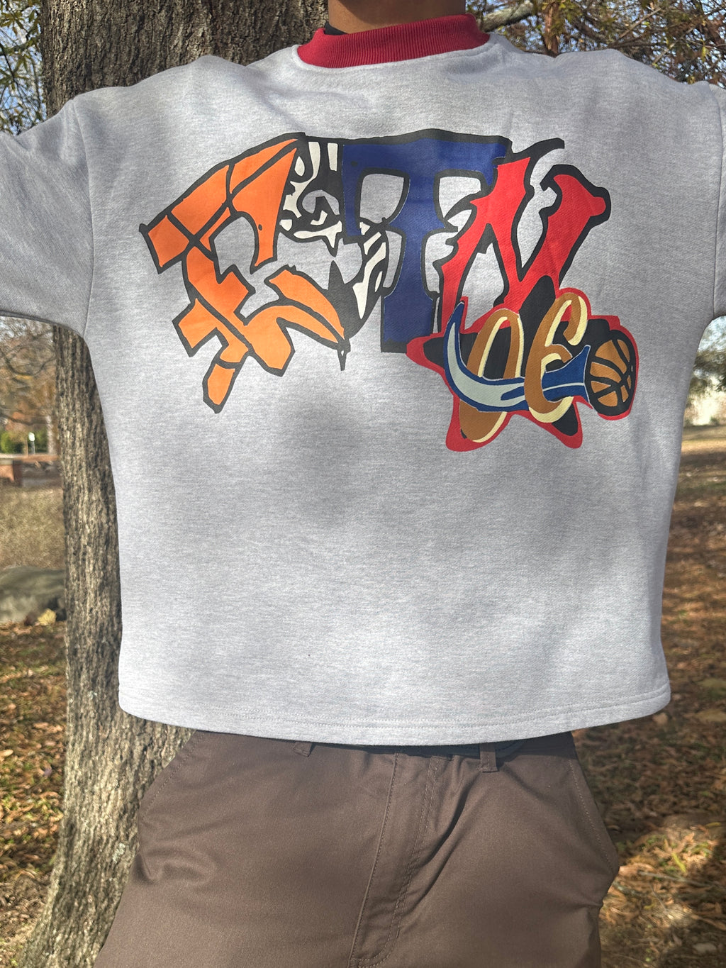 E.S.T.N “06” Grey/Red Sweater