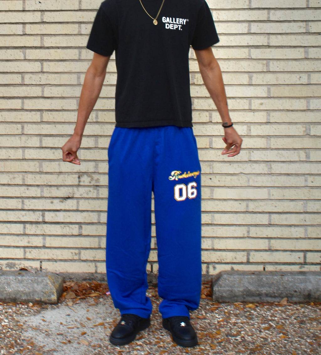 Blue ‘Rudebwoys 06’ Sweatpants