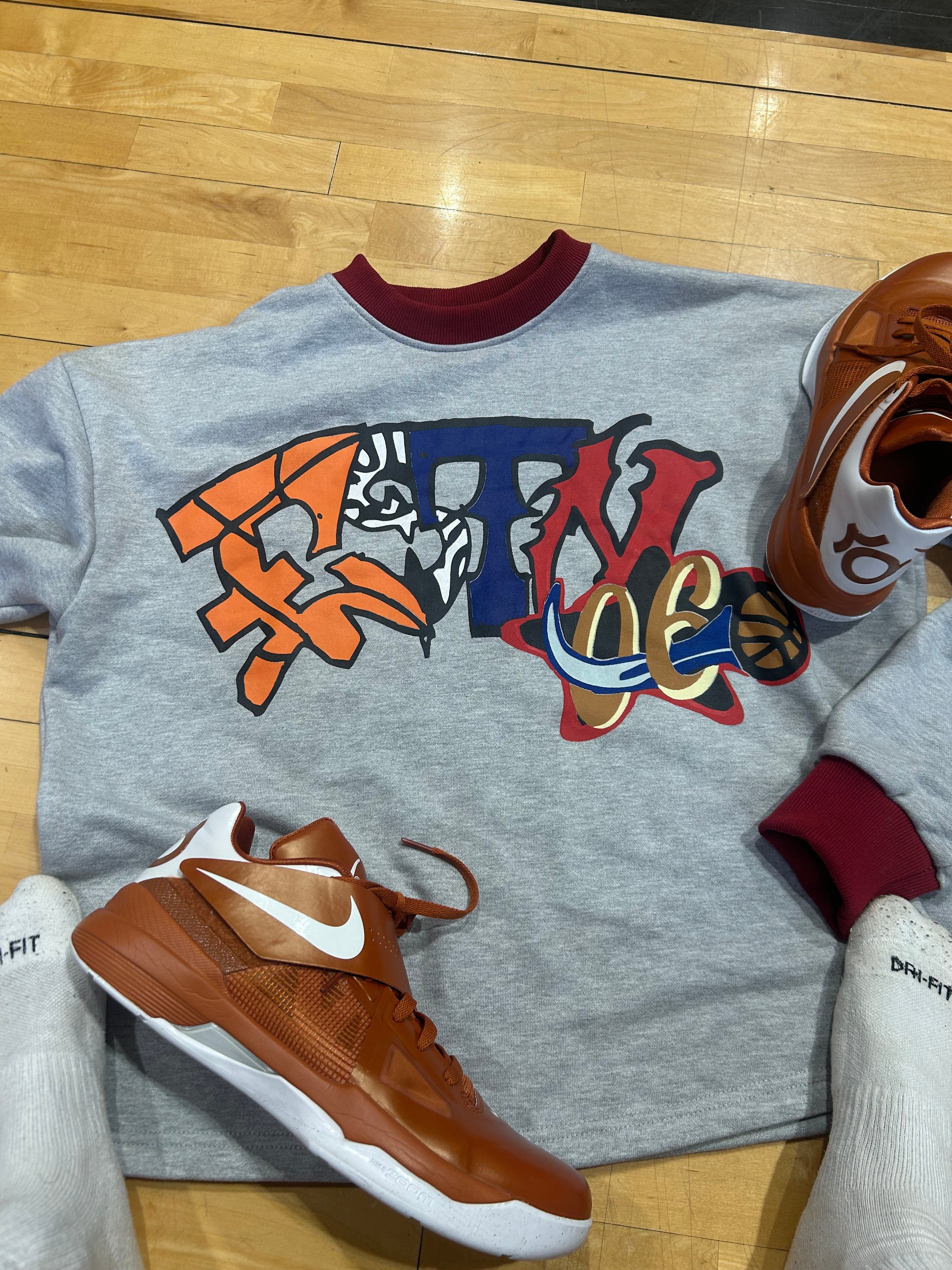 E.S.T.N “06” Grey/Red Sweater