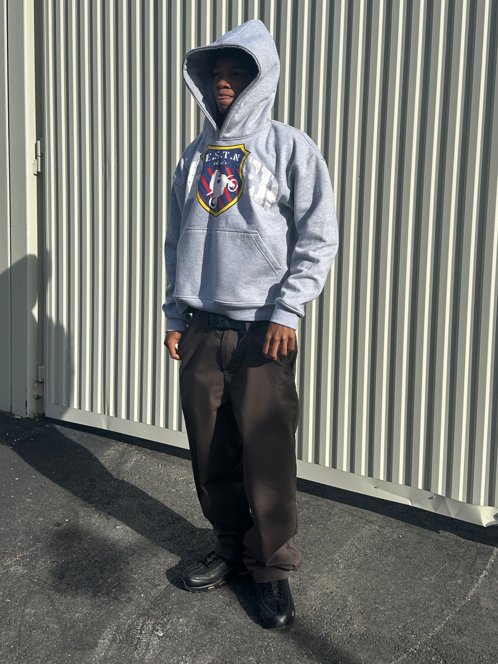 E.S.T.N “Member” Grey Hoodie