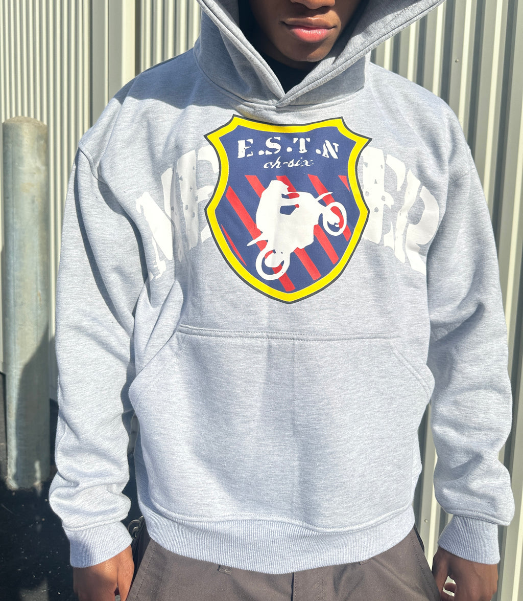 E.S.T.N “Member” Grey Hoodie